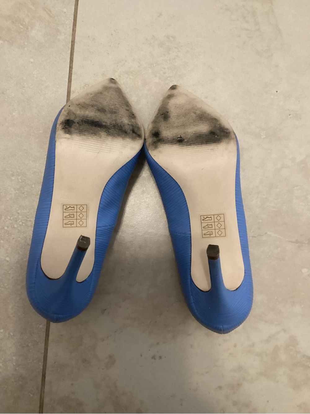 Call It Spring Blue Heels - Picture 3 of 6